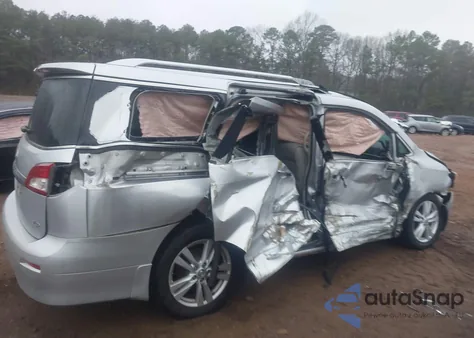 2011 Nissan Quest Le from USA, damaged, VIN JN8AE2KPXB9005091